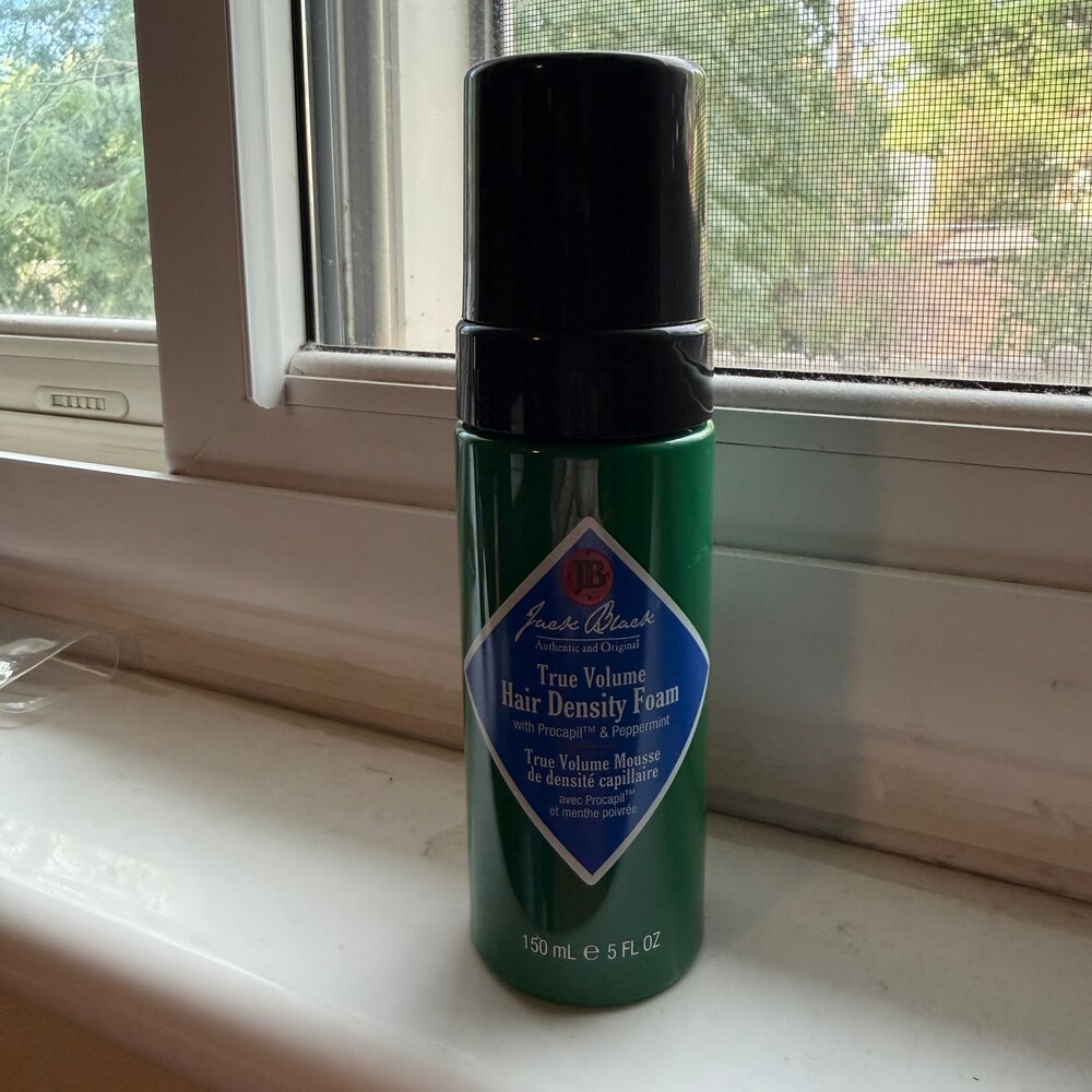 Jack Black Green True Volume Hair Density Foam